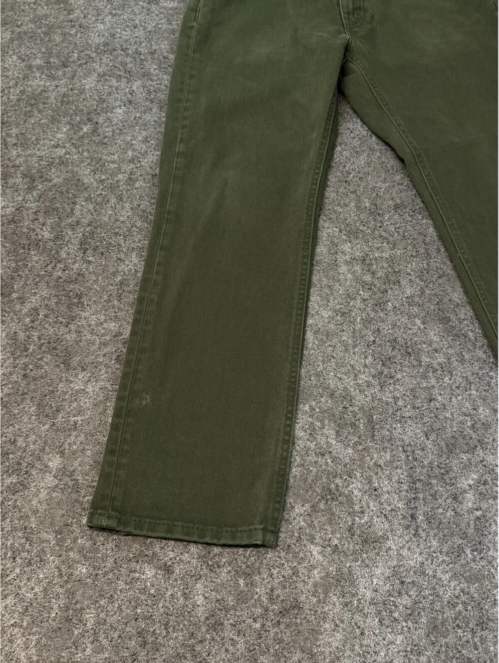 Levi’s 541 Athletic Fit Jeans Men’s 30x30 Olive Green Denim Five Pocket